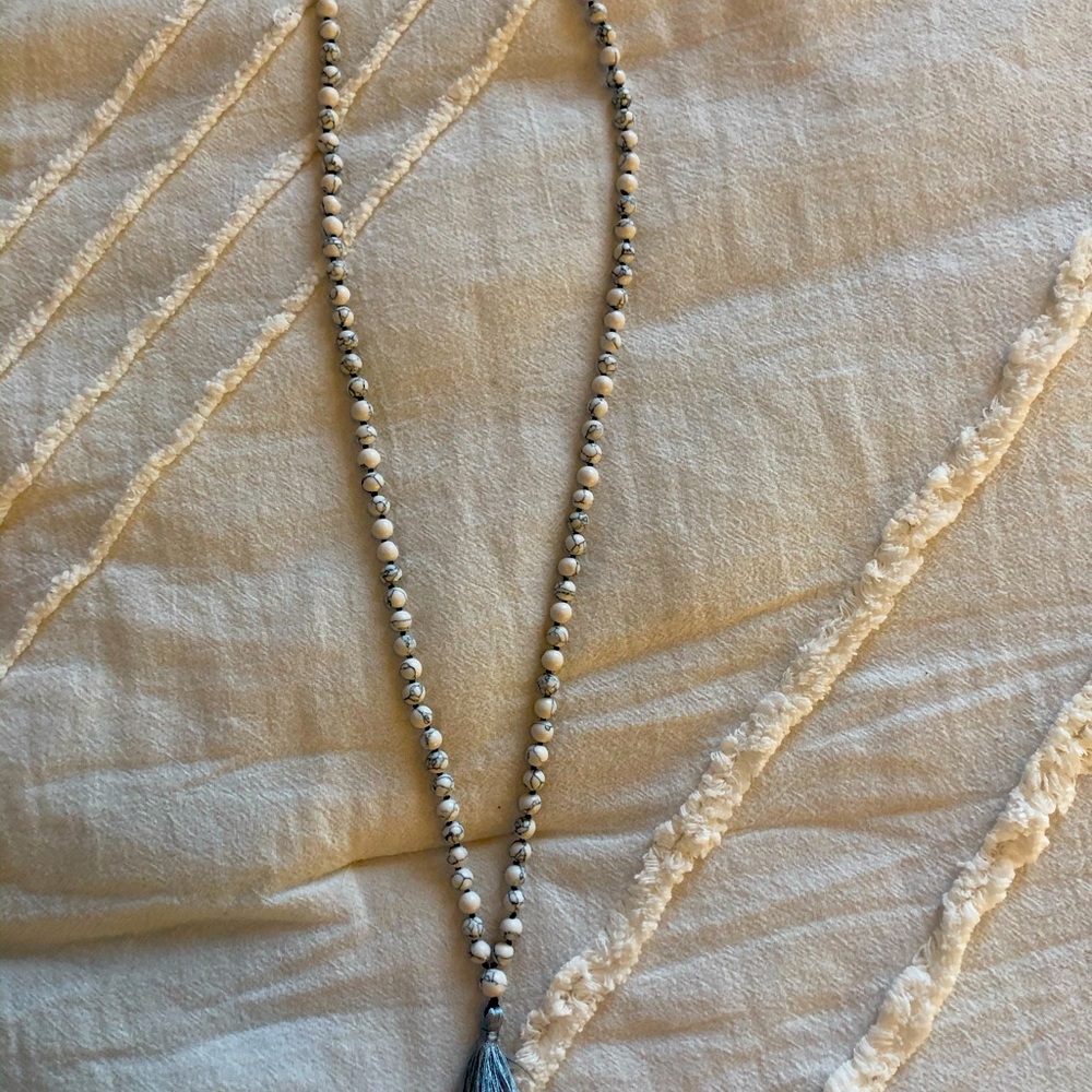 Gemstone necklace